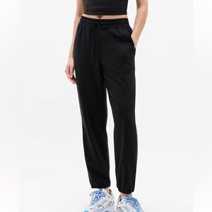 Athleta Black Retroterry Joggers